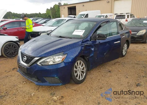 2019 Nissan Sentra Sv из США, поврежденный, VIN 3N1AB7AP9KY429653